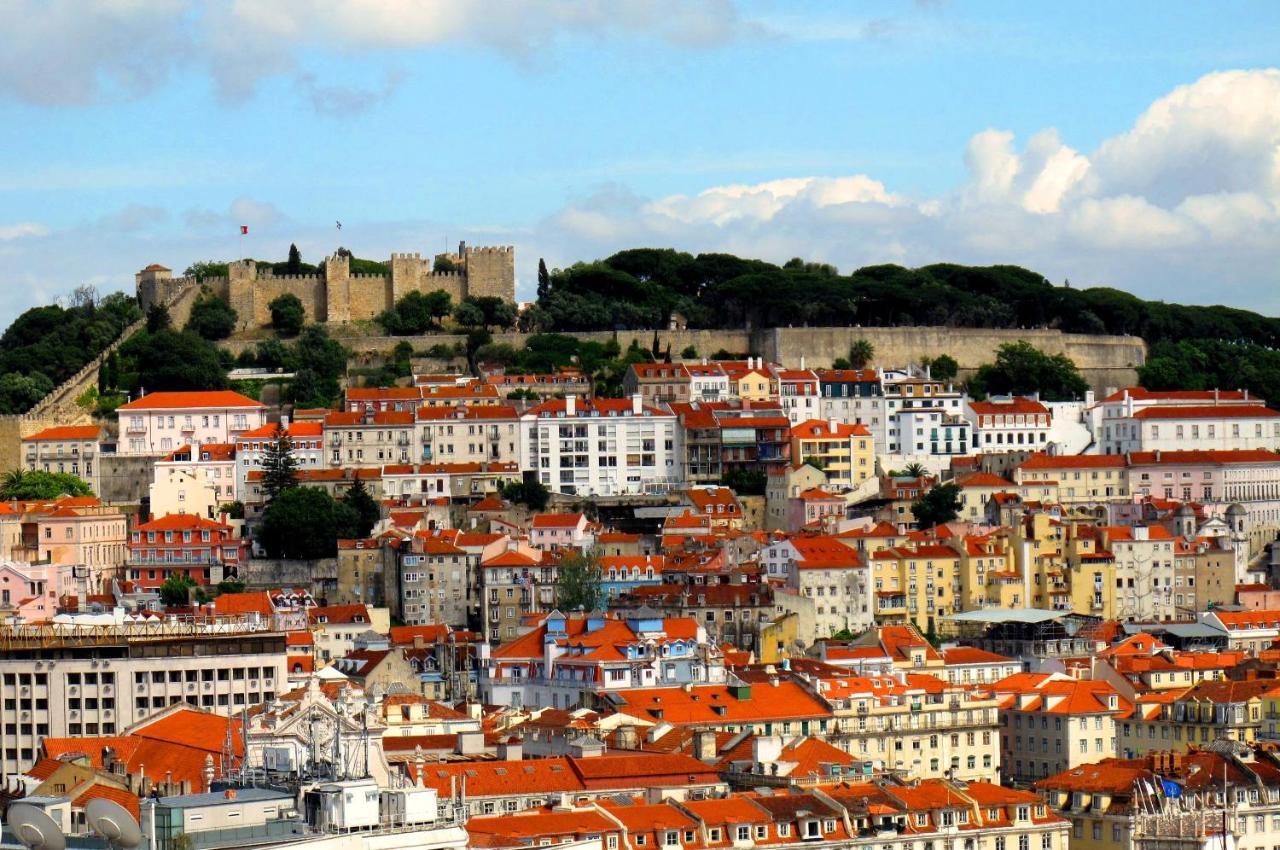 Traditional Apartment With A Terrace, Ac And Fast Internet Lissabon Exterior foto