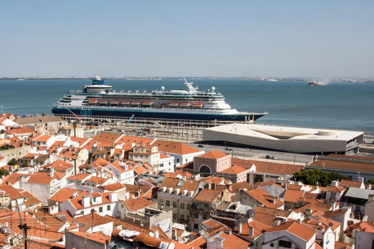 Traditional Apartment With A Terrace, Ac And Fast Internet Lissabon Exterior foto